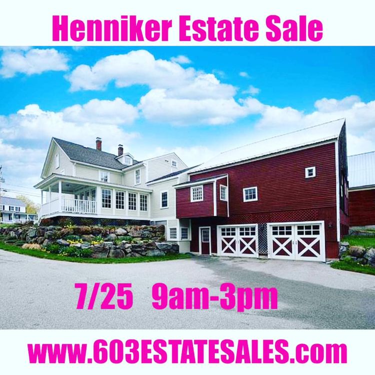 Henniker New Hampshire Estate Sale HENNIKER ESTATE SALE * by 603